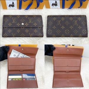 ✨GORGEOUS✨ Authentic Louis Vuitton Trifold Wallet
